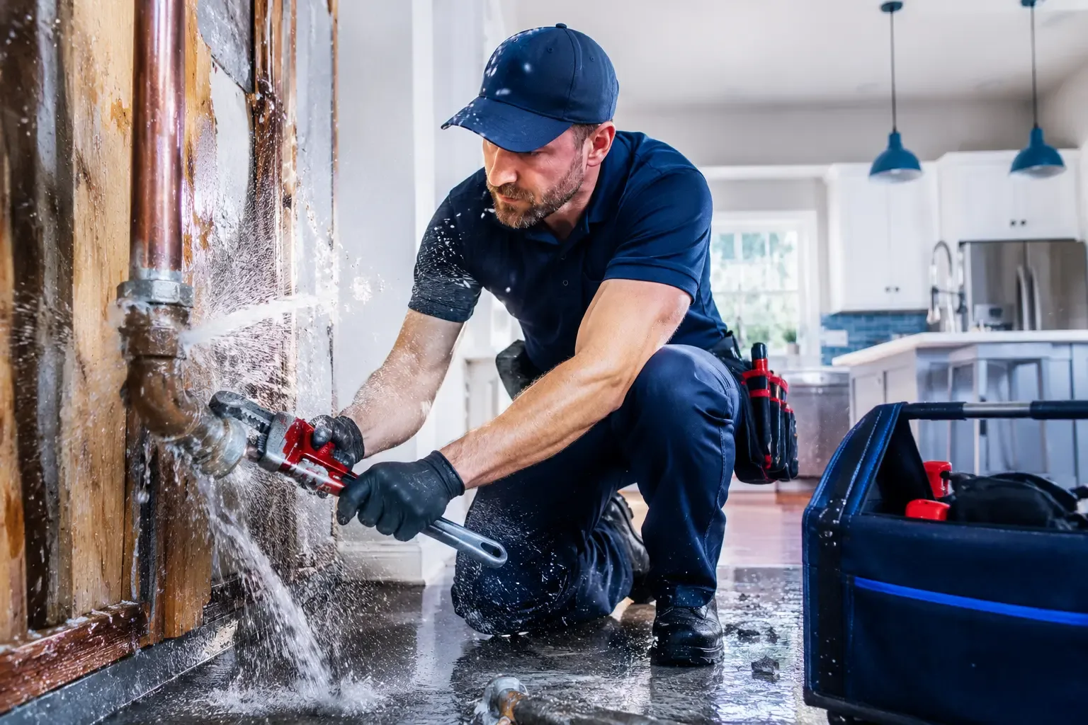 Local emergency pipe repair professionals in Meeker, OK